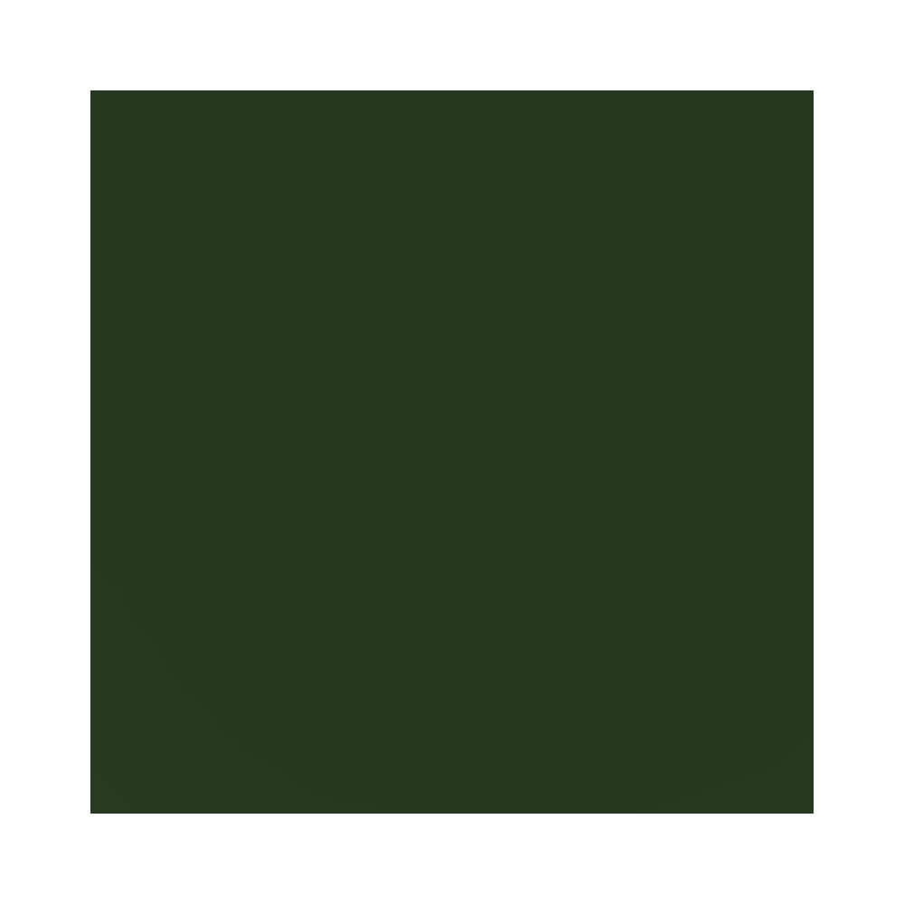 Cor sólida verde militar das unhas postiças Fhaces Stiletto Colors