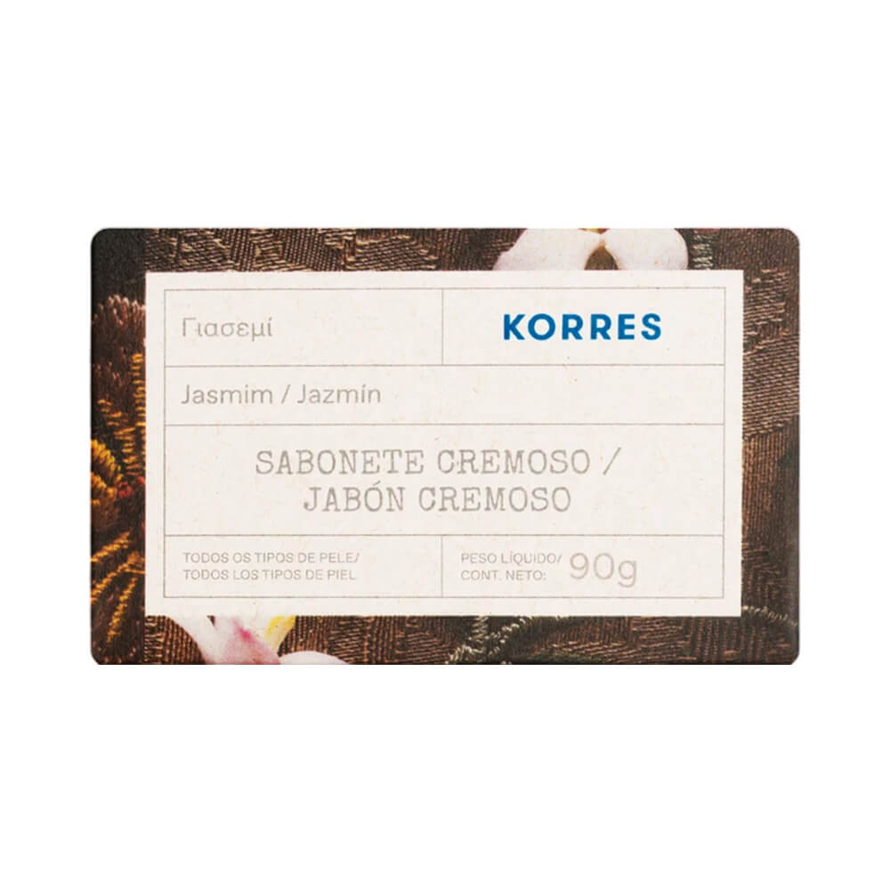 Sabonete Korres Jasmim embalagem frontal