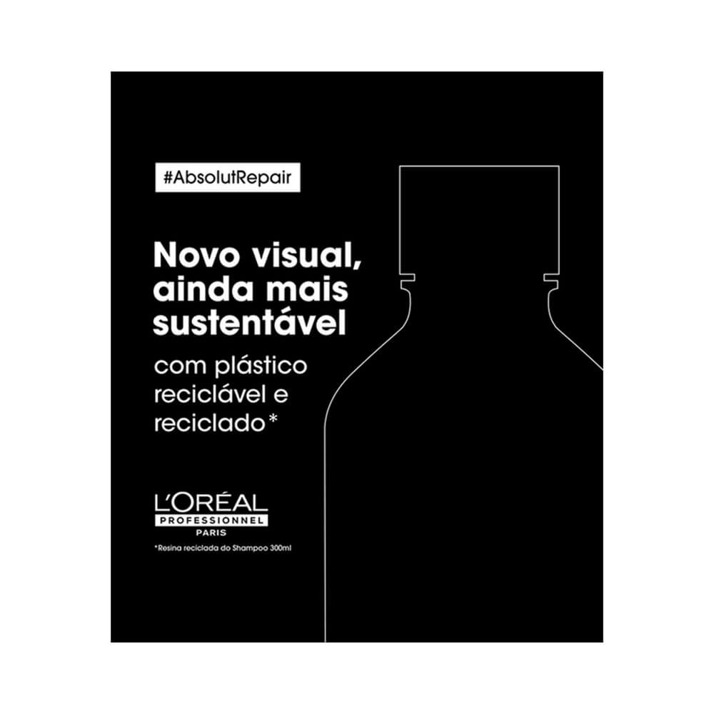 Novo design sustentável da embalagem do kit L'Oréal Absolut Repair
