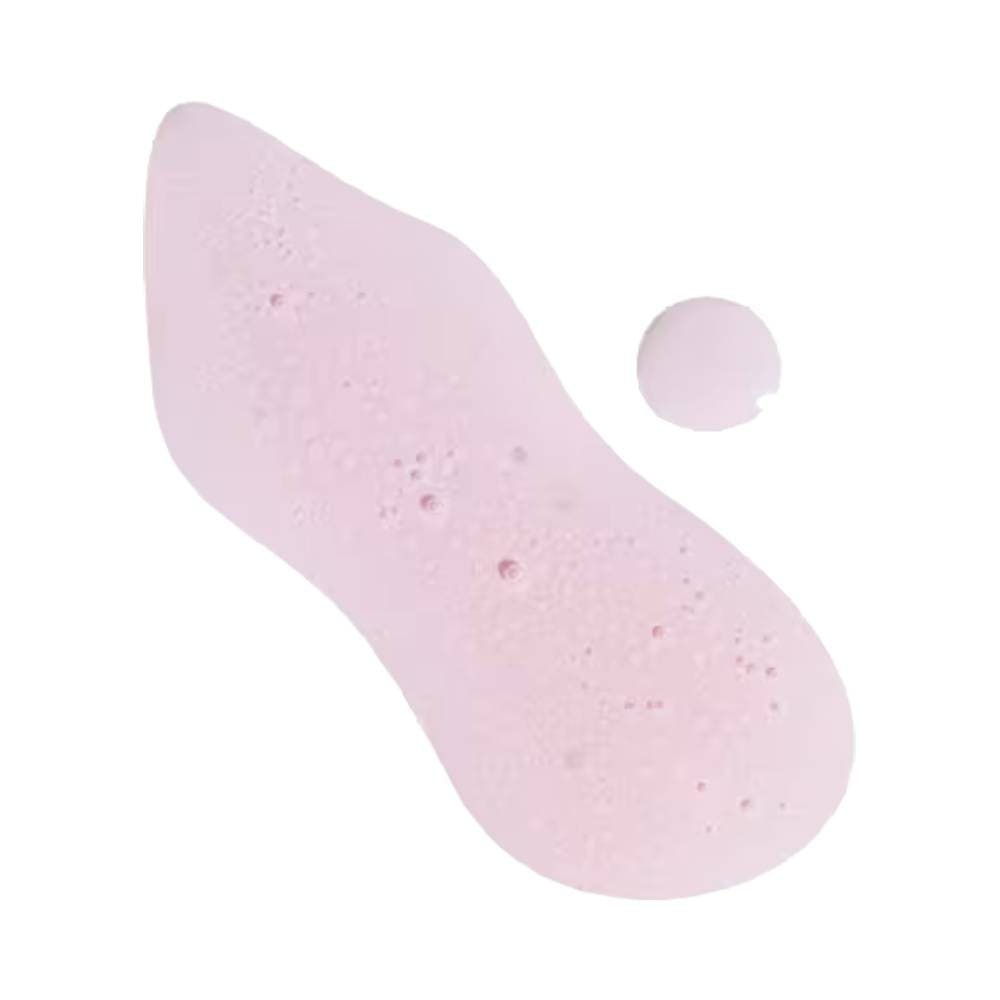 Textura translúcida do Óleo Bifásico Vult Óleos Poderosos Nutrição em gota sobre fundo branco