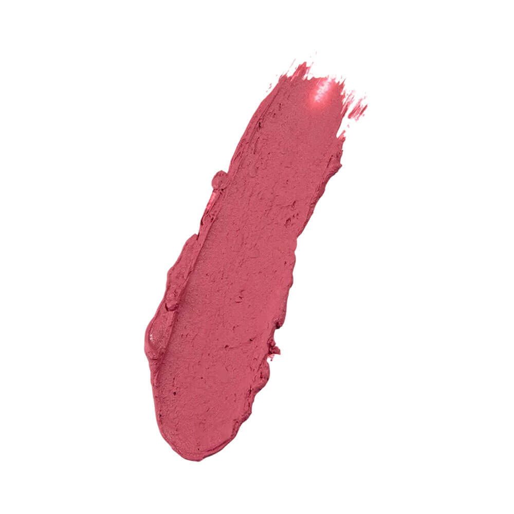 Amostra de cor do Batom Dailus Matte Vegano Doce mostrando textura cremosa e acabamento matte