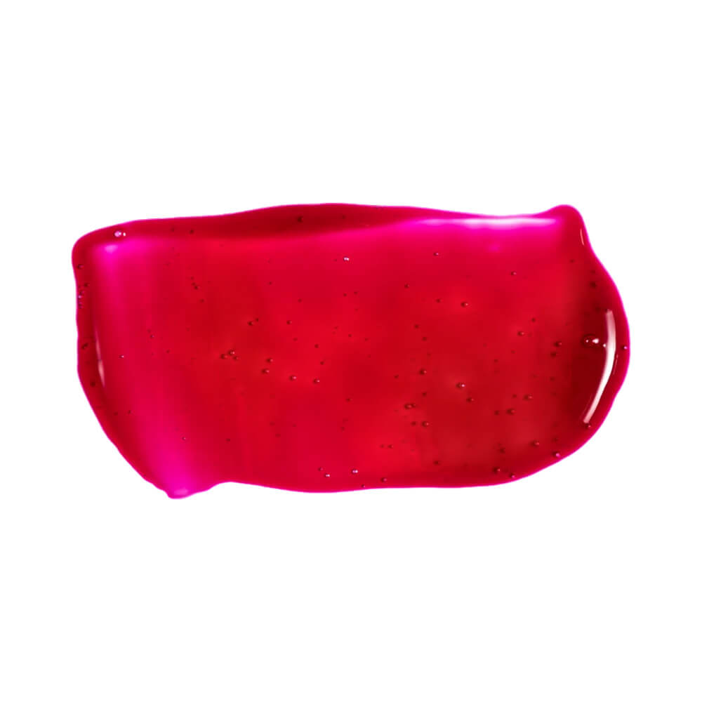 Amostra da cor vermelho-violeta do Lip Tint Melu Luluca Daily Vivid Violet