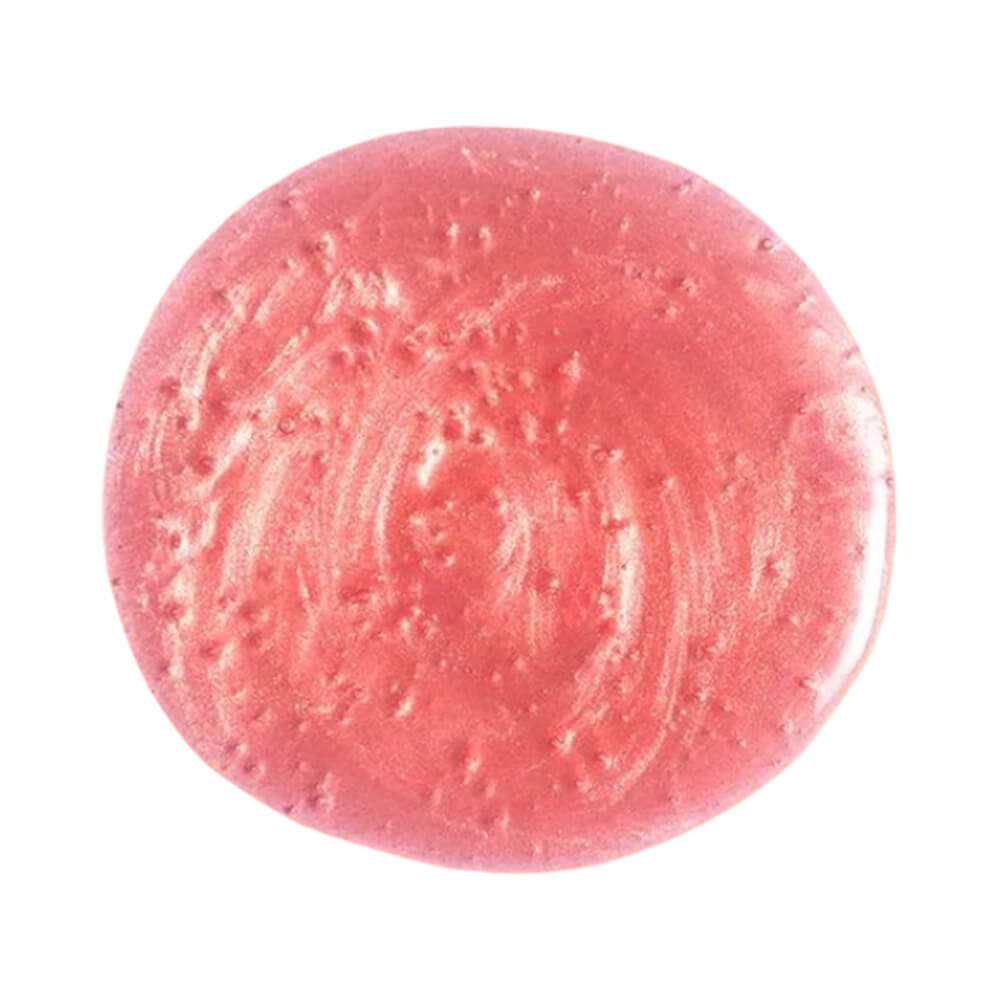 Amostra da cor do Gloss Melu Luluca Fairy Glitz mostrando brilho dourado cintilante