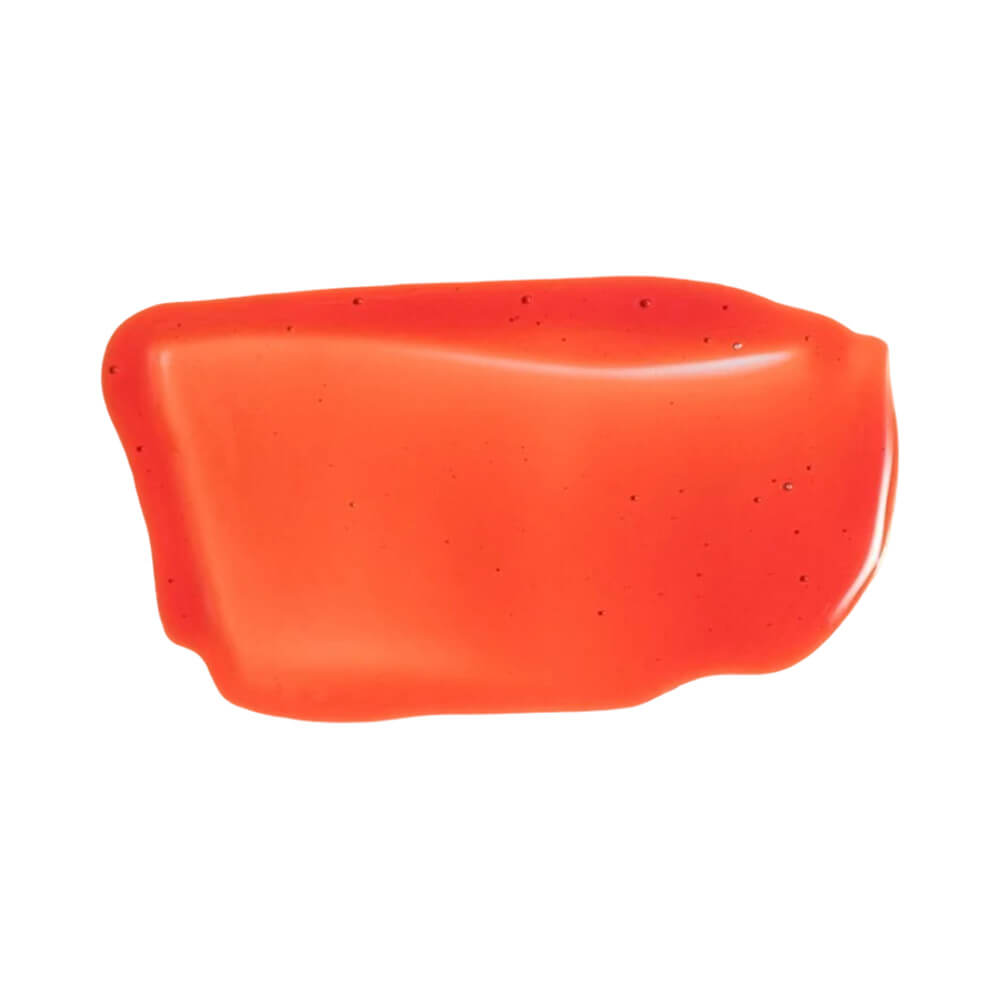 Textura cremosa e cor coral vibrante do Lip Tint Melu Luluca Daily Coral Heat.