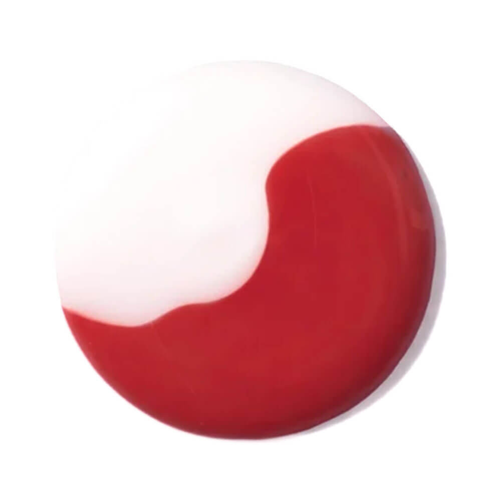 Amostra do Gloss Ruby Rose Party Time Popstar One More Time mostrando textura cremosa e efeito marmorizado