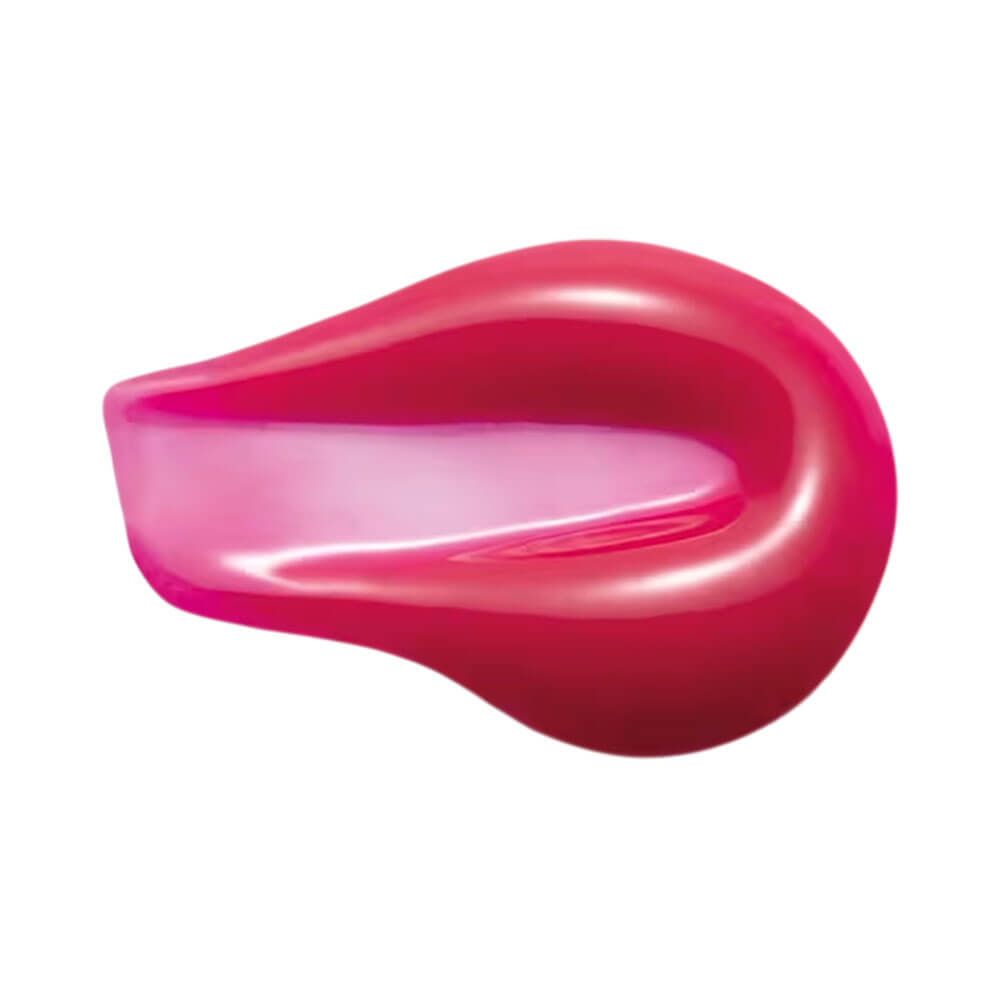 Aplicador do óleo labial Niina Secrets Shine Flowers Rosa Sublime em detalhe com fundo branco