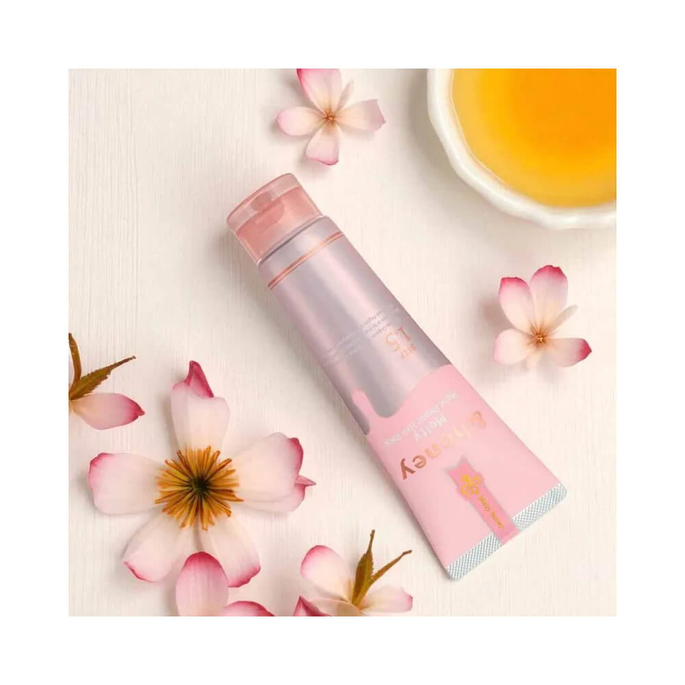 Tratamento Hidratante &Honey Melty Moist Repair Hair Pack 180g com flores rosas e mel