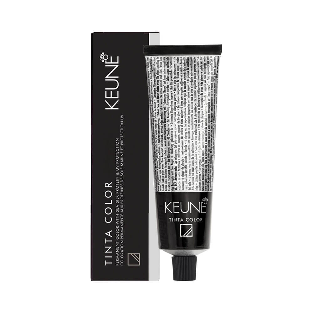 Caixa e tubo da coloração Keune Tinta Color 1 Preto