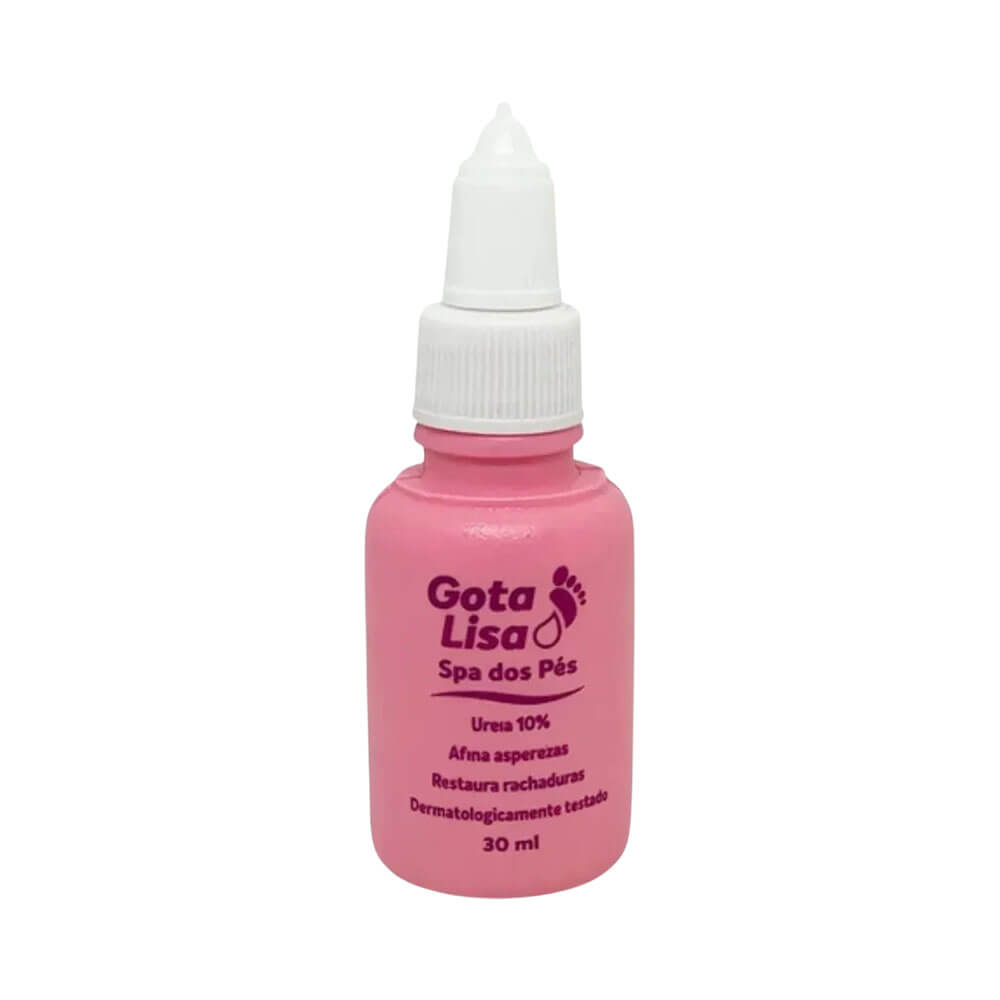 Frasco do Pedicuro Acemar Gota Lisa 30ml com tampa branca e rótulo roxo