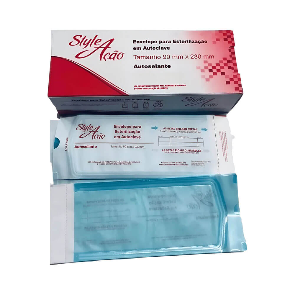 Caixa e envelopes do Envelope Style Ação para Autoclave 50 Unidades