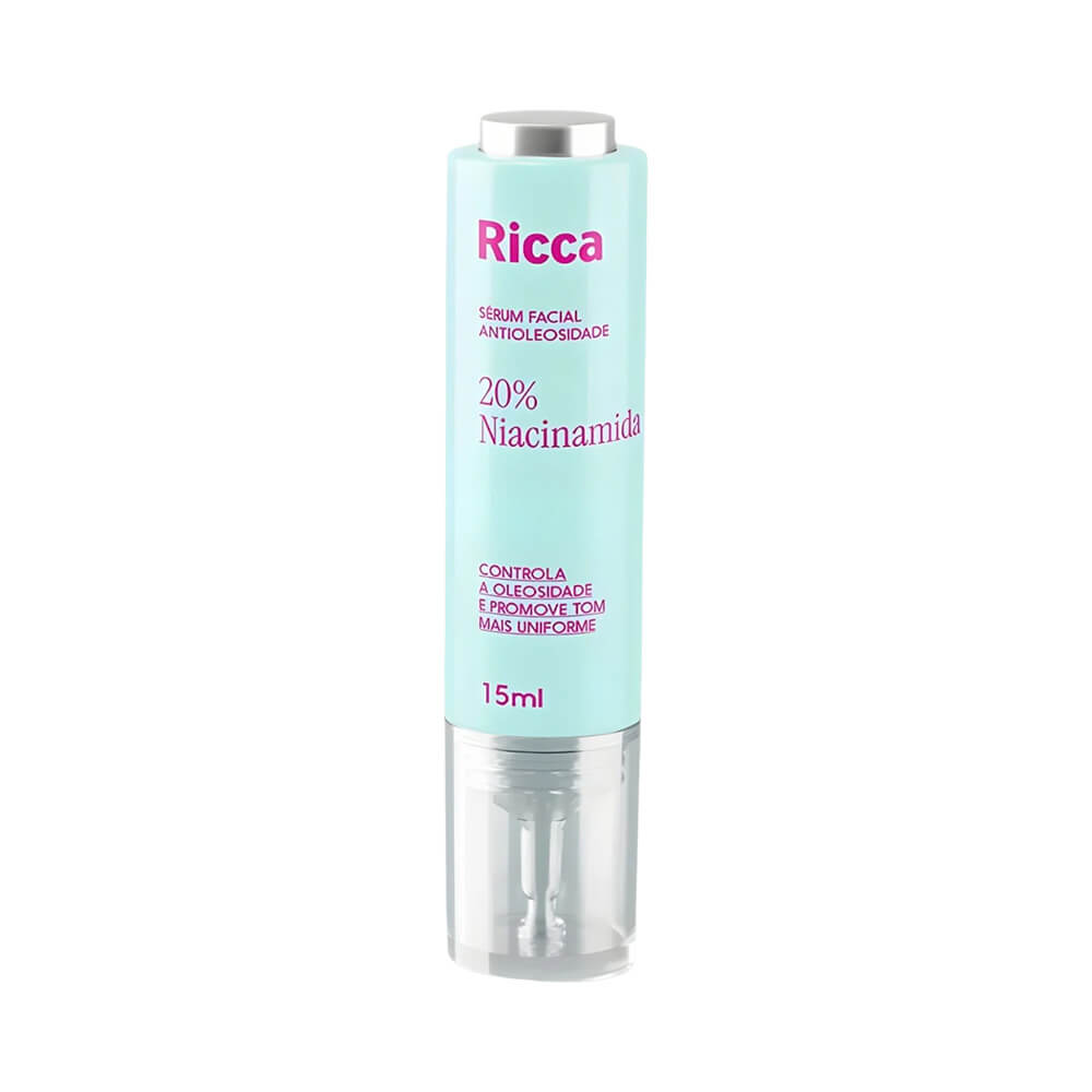 Frasco frontal do Sérum Facial Ricca Niacinamida 15ml