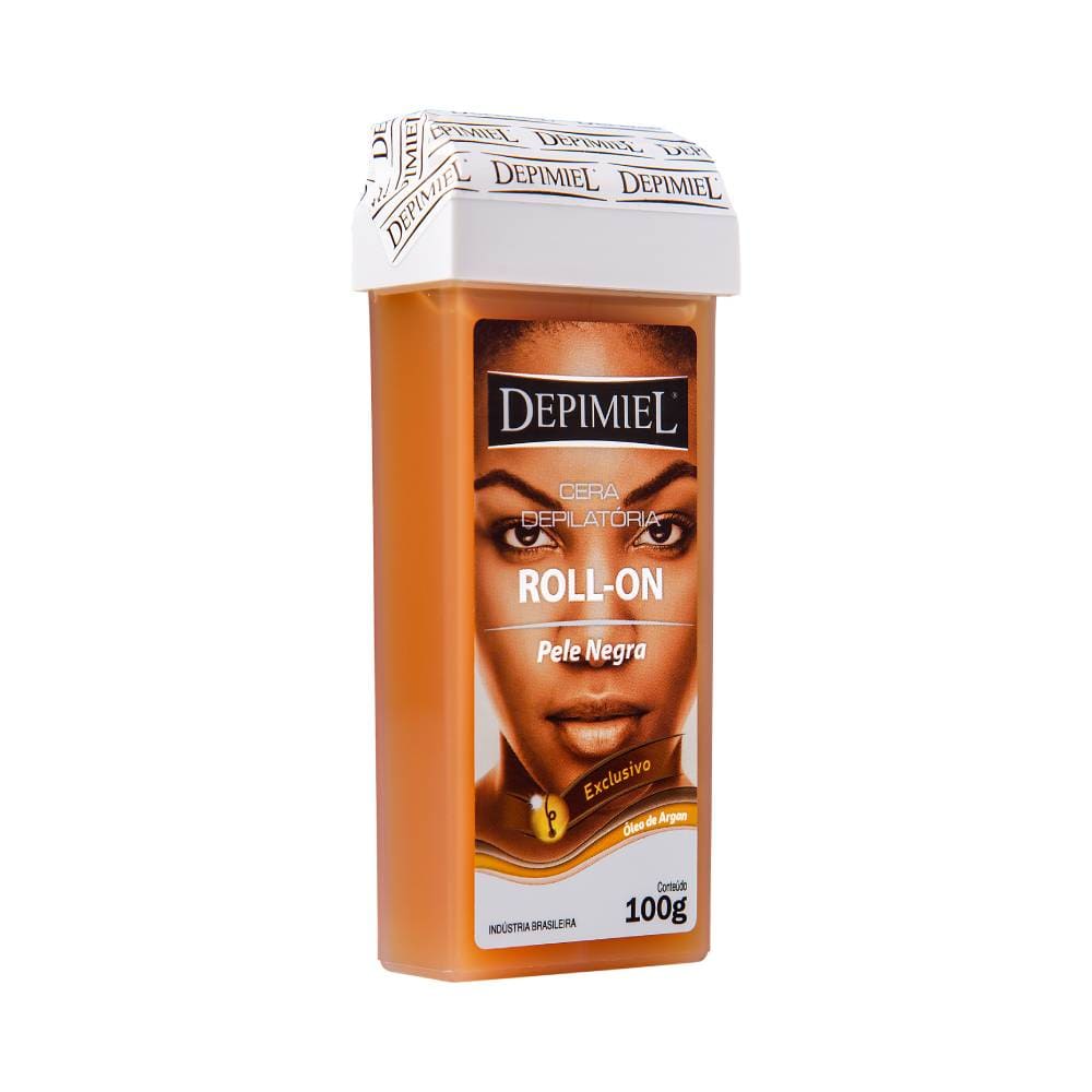 Cera Roll-On Depimiel para Peles Negras vista frontal