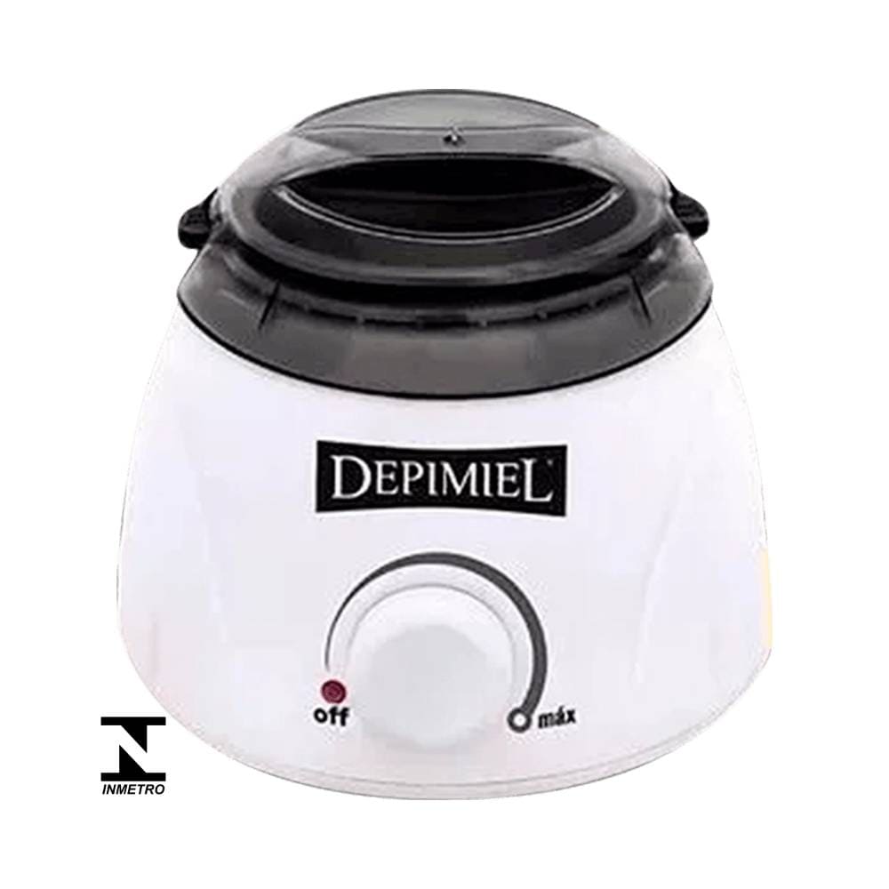 Termocera Depimiel vista frontal com controle de temperatura e tampa transparente