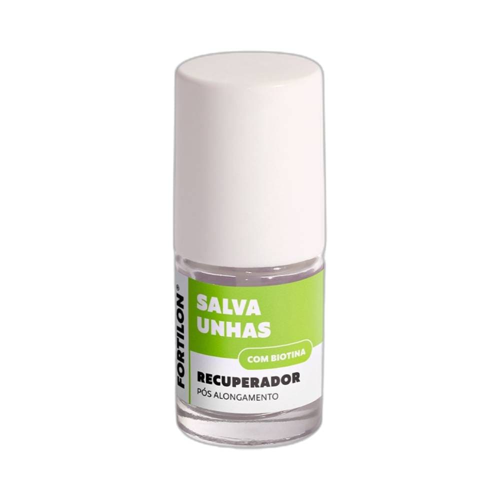 Frasco pequeno de base para unhas Fortilon Salva Unhas da Dailus