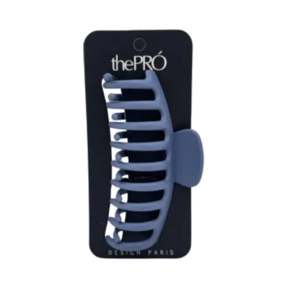 Prendedor The Pro Cote Matte Blue G fixado em embalagem preta com logo thePRÓ