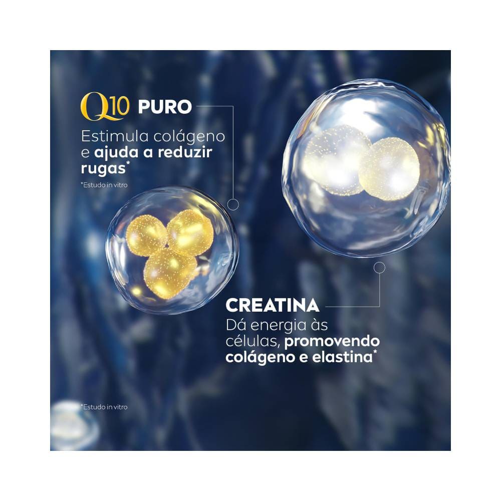 Detalhes da fórmula do Creme Facial Nivea Antissinais Q10 Power Dia