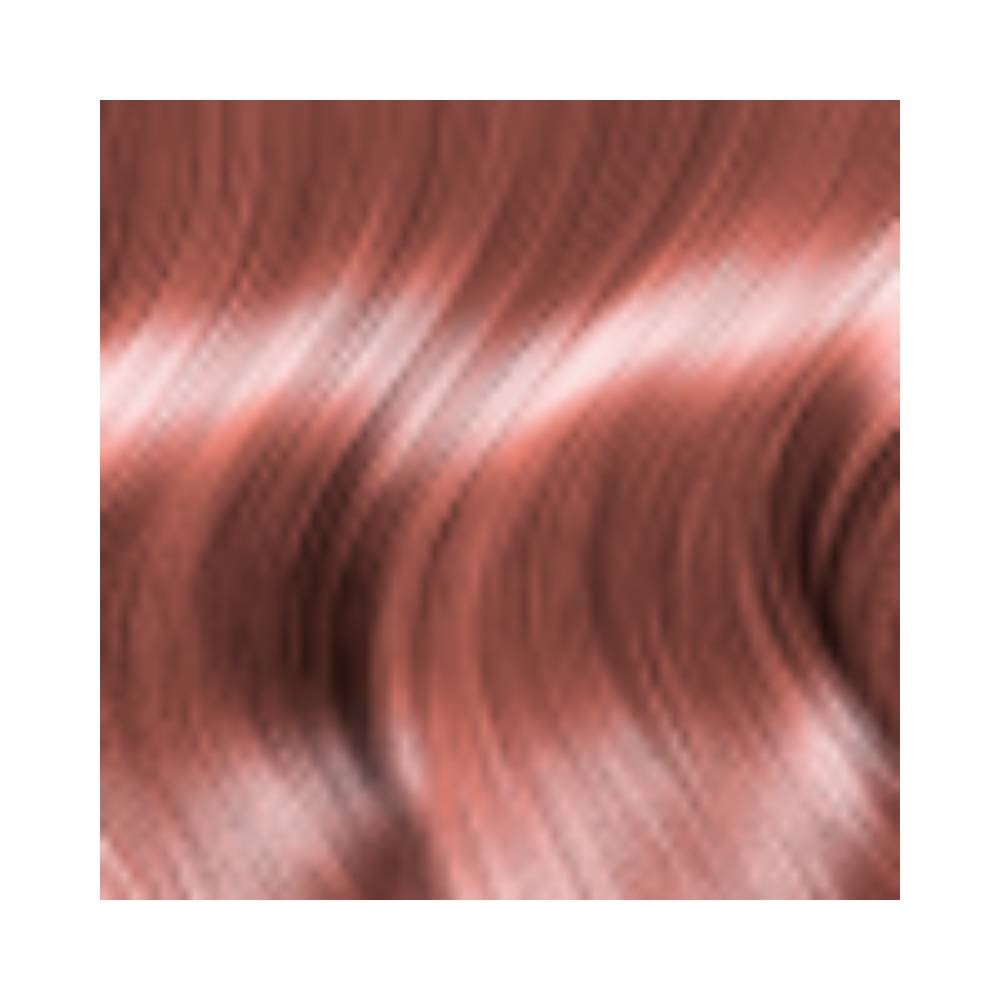 Cabelos com coloração Keraton No Limits 8.34 Louro Claro Dourado Acobreado mostrando brilho e nuances acobreadas