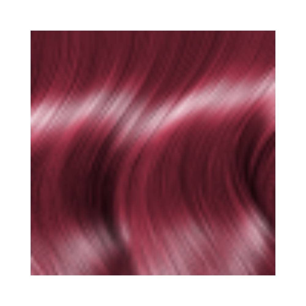 Resultado da cor Vermelho Extra Intenso nos cabelos longos e ondulados