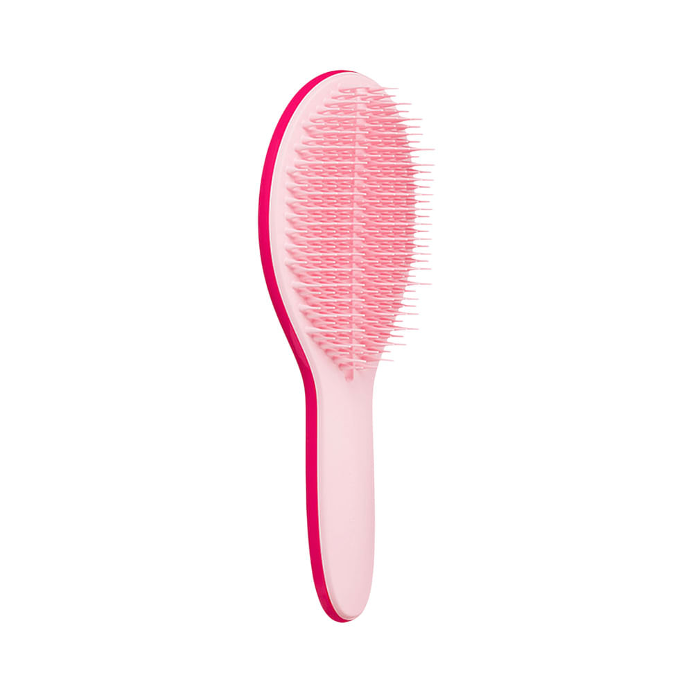 Vista superior da Escova Tangle Teezer The Ultimate Styler Pink com cerdas flexíveis
