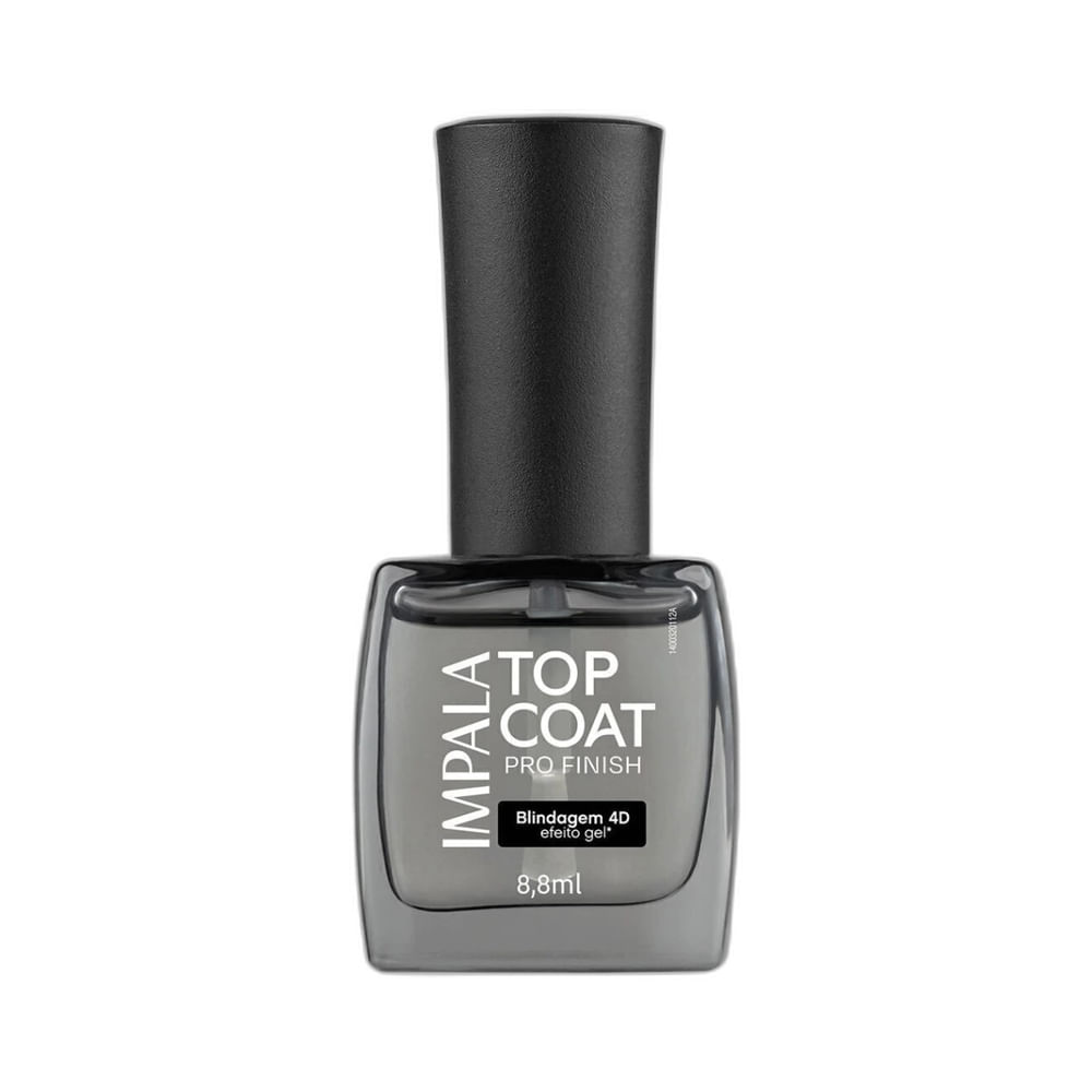 Top Coat Impala Pro Finish Blindagem 4D bottle with black cap and white label