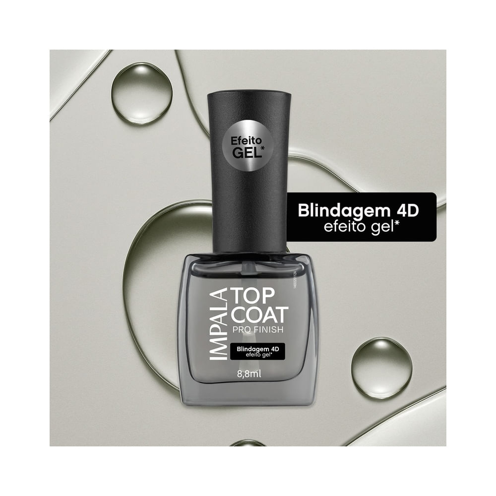 Top Coat Impala Pro Finish Blindagem 4D bottle close-up