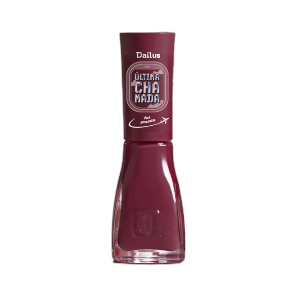 Frasco do Esmalte Dailus Última Chamada Fui Taxada em destaque