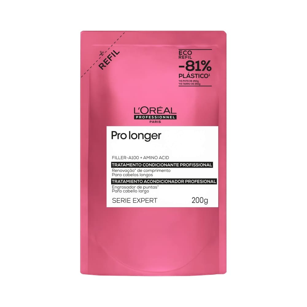 Máscara Capilar L'Oréal Refil Pro Longer 200g Série Expert