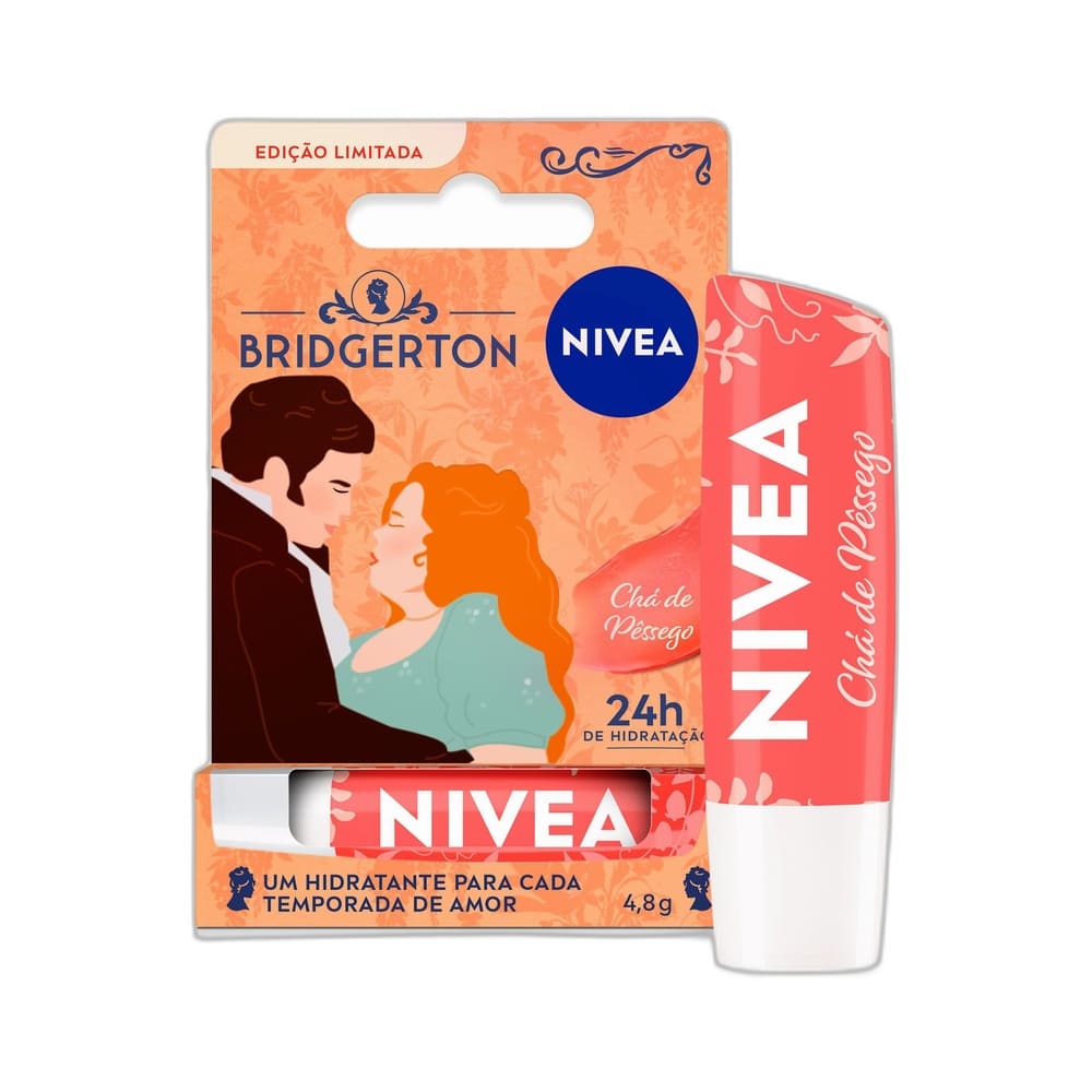 Hidratante Labial Nivea Chá de Pêssego edição limitada